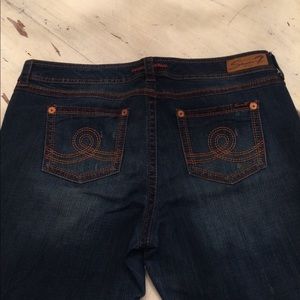 LADIES PLUS SIZE 20 SEVEN 7 LUXE BOOTCUT JEANS